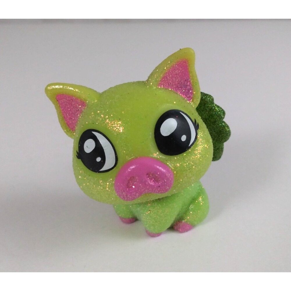 Blip Toys Tic Tac Toy XOXO Glitter Friends Pet Pearly Pig 2.5" Toy Figure